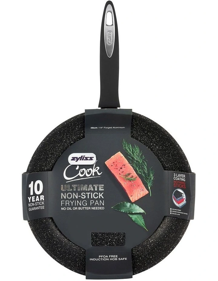 Zyliss Ultimate Forged Frying Pan 28cm In Black 4 Zyliss Ultimate Forged Frying Pan 28cm In Black - Image 2