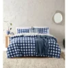 ESPRIT Georgie Quilt Cover Set In Navy