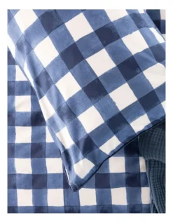 ESPRIT Georgie Quilt Cover Set In Navy -Furniture Series Store 975885850 3 720x928