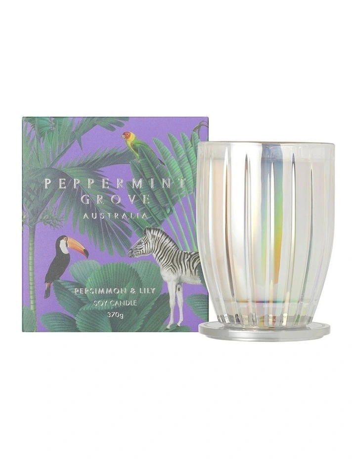 Persimmon And Lily Large Soy Candle 370g 3 Persimmon And Lily Large Soy Candle 370g