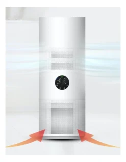 Tower Air Purifier With Planter In White -Furniture Series Store 980904700 4 720x928
