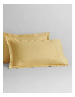 Belltana Tailored Quilt Cover In Soft Gold -Furniture Series Store 988993900 3 720x928