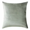 Braylon European Pillowcase In Green Smoke