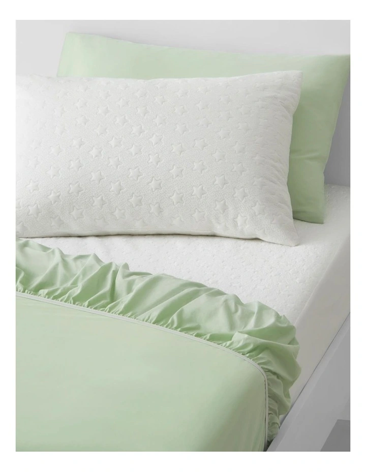 Kids Protector And Sheet Set In Mint 4 Kids Protector And Sheet Set In Mint - Image 2