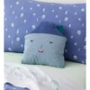 Kids Reggie Novelty Cushion In Bluebell -Furniture Series Store 989004430 1 720x928