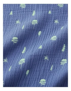 Kids Tree Trail Bedcover In French Blue -Furniture Series Store 989009290 4 720x928